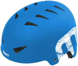 731227 шлем L матово-синий MIGHTY
