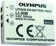 Аккумулятор для OLYMPUS VARTA LI-30B P61 630mAh 3,6v Li-Ion 