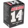 Камера велосипедная 14x1.75/2.125 KENDA автониппель AV 516304 511304 