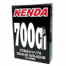 Камера 28&quot;-700х18/25С спорт 80 мм &quot;узкая&quot; велониппель 516281 (511282) KENDA