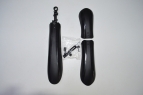 Крылья 3112616-28 пластиковые 26&quot; для FAT BIKE из 3-х частей чёрные