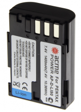 Аккумулятор для PENTAX AcmePower D-Li90 1.400mAh 7,4v Li-lon 