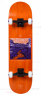 Скейтборд УТ-00021022 Grand 31.7х8.125 сиренево-оранжевый